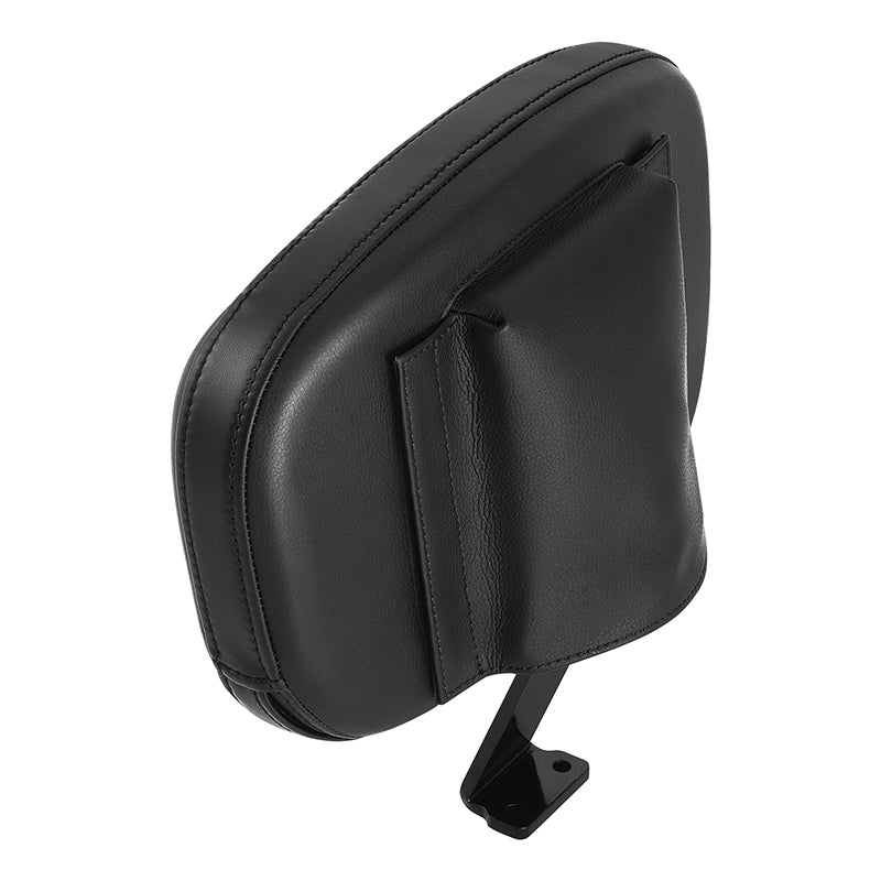 C.C. RIDER Rider Backrest Driver Backrest Pad White Stitching For BMW  R18B R18Transcontinental,2020-2024