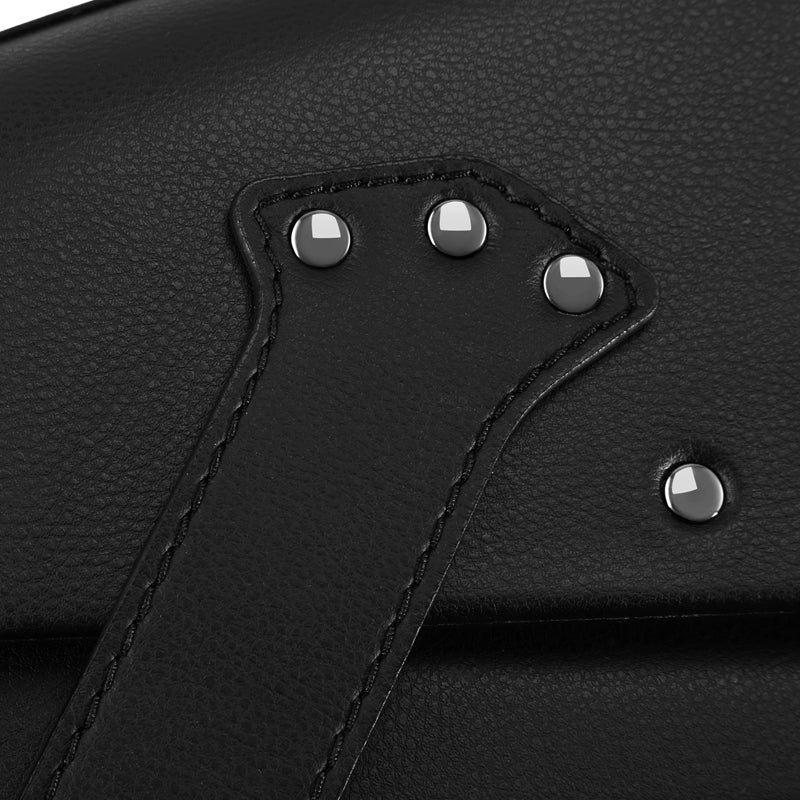 C.C.RIDER Leather Detachables Saddlebags Brass Trimming Side Bags For BMW R18 Classic, 2020-2024