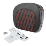 C.C. RIDER Touring Seat Driver Passenger Seat 2 Up Seat Lattice Stitch For FL Touring Road King Electra Glide Road Glide, 2009-2023