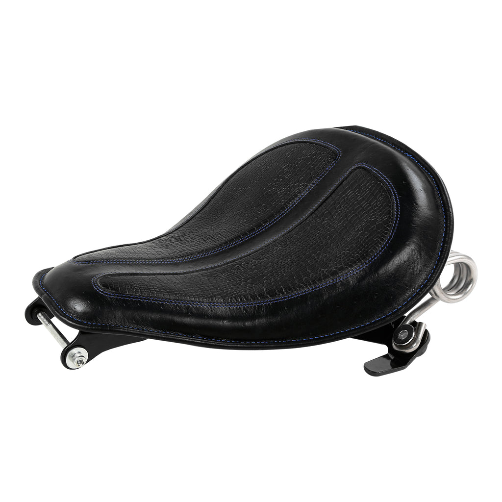 C.C. RIDER Sportster Seat Solo Spring Seat Torsion Type Motorcycle Solo Seat Iron 883 Iron 1200 Bobber Seat Chopper Seat 2004-2024