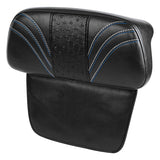 C.C. RIDER Razor Chopped Pack Trunk Backrest Passenger Backrest Pad For Harley Touring CVO Road Glide Electra Glide Road King, 2014-2025