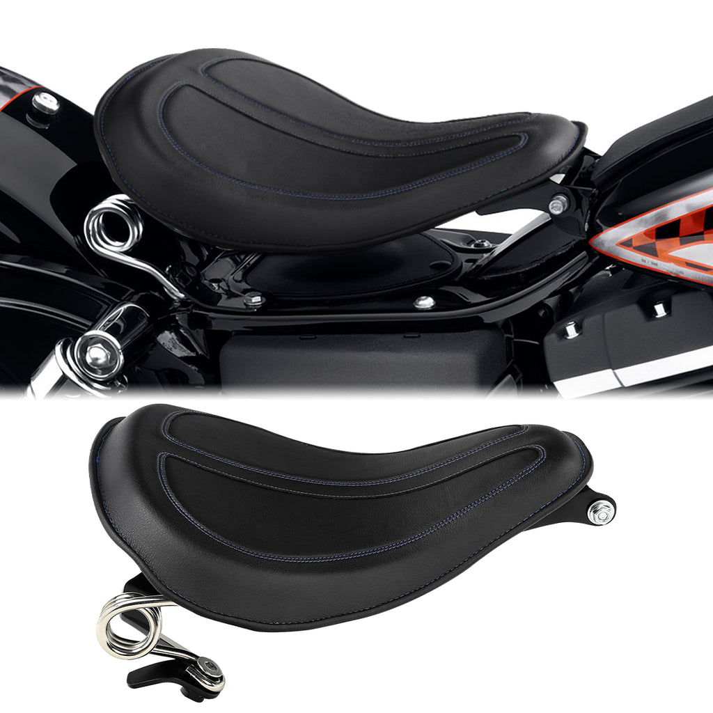 C.C. RIDER Sportster Seat Solo Spring Seat Torsion Type Motorcycle Solo Seat Iron 883 Iron 1200 Bobber Seat Chopper Seat 2004-2024
