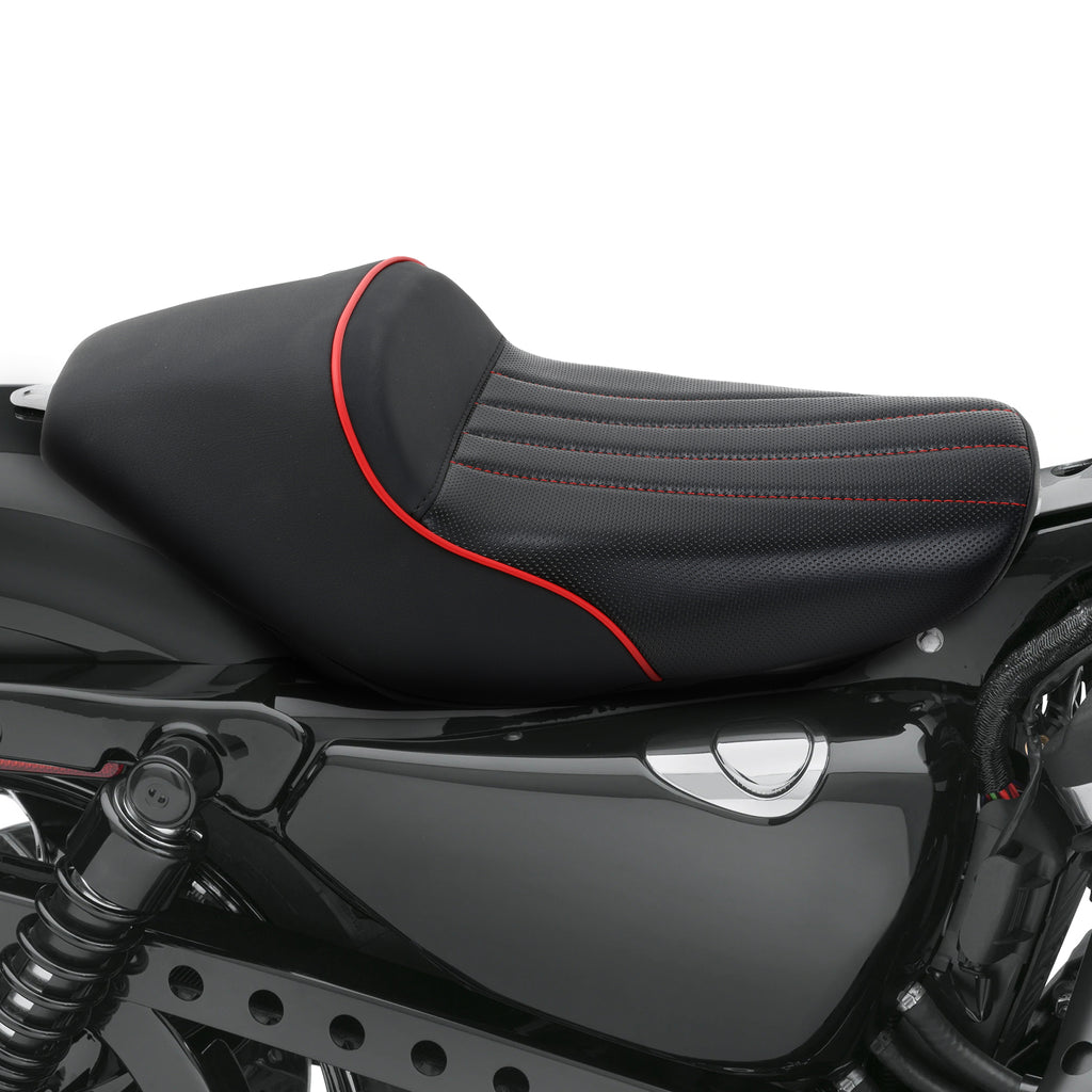 C.C. RIDER Sportster Seat Solo Seat For Sportster Iron 883 Iron1200 XL883 XL1200, 2010-2023