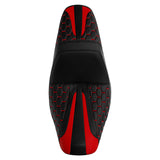 C.C. RIDER Softail Seat Low Rider S St Red Racing Style Seat Driver Passenger Seat Low Rider FXLR FXLRS FXLRST 2018-2025