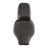 C.C.RIDER Softail Fat Boy Passenger And Driver Seat Deep Bucket Design Two Piece Seat For Harley Fatboy 114 FLFB FLFBS, 2018-2025