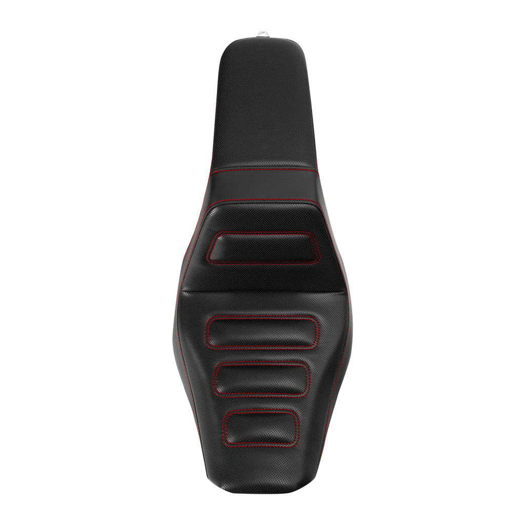 C.C. RIDER Softail Step Up Seat 2 up Seat For Softail Standard Street Bob FXBB Standard FXST, 2018-2025
