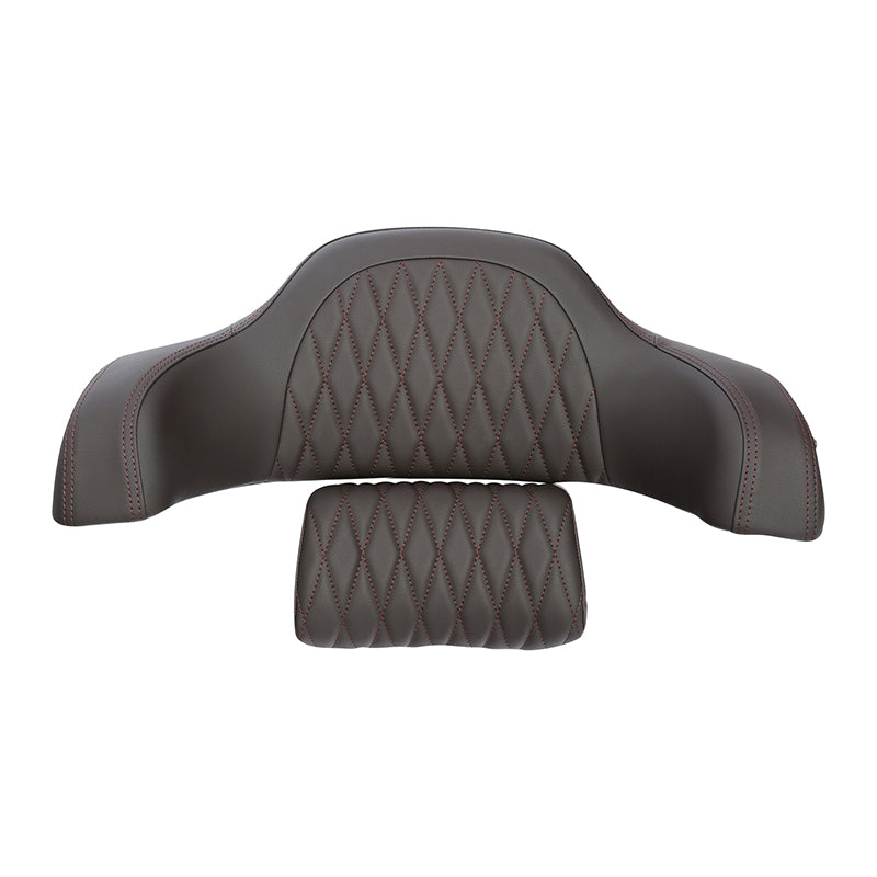 C.C.RIDER Indian Chieftain Passenger Backrest Pad King Touring Trunk Backrest, 2014-2025