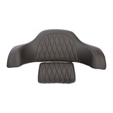 C.C.RIDER Indian Chieftain Passenger Backrest Pad King Touring Trunk Backrest, 2014-2025