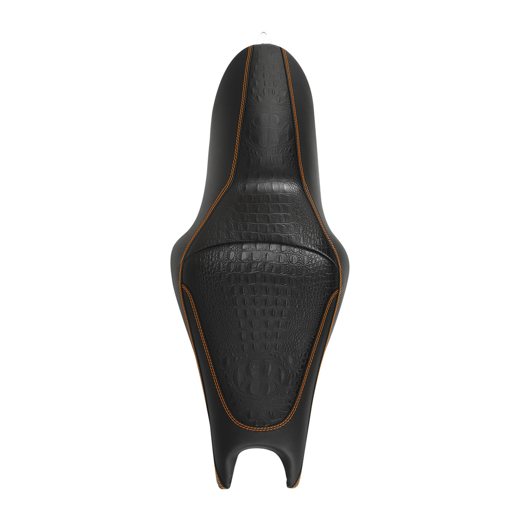 C.C. RIDER Sportster Seat Solo Seat 3.3 Gallon Tank Sportster Seat For Iron 883 Iron 1200 XL883 XL1200, 2004-2023
