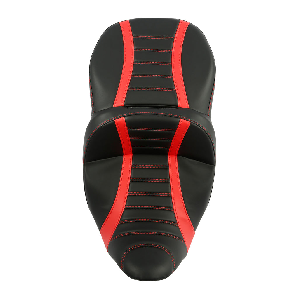 Gel Seat C.C. RIDER Touring Driver Passenger Seat For Harley CVO Road Glide Electra Glide Street Glide Road King, 2009-2023