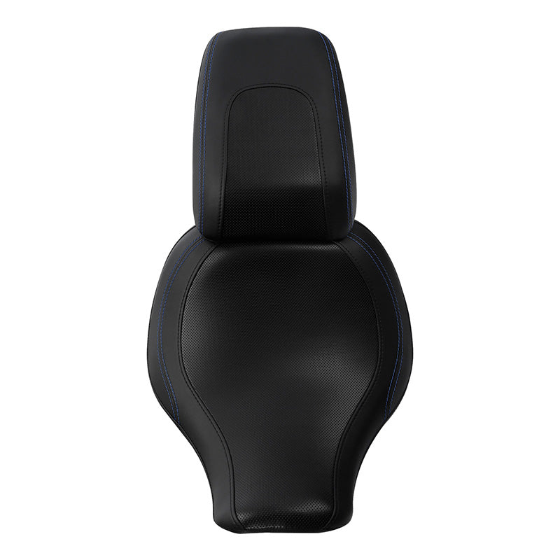 C.C.RIDER Softail Passenger And Driver Seat Deep Bucket Design Two Piece Seat For Harley Fatboy 114 FLFB FLFBS, 2018-2025