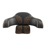 C.C.RIDER Indian Chieftain Passenger Backrest Pad King Touring Trunk Backrest, 2014-2025