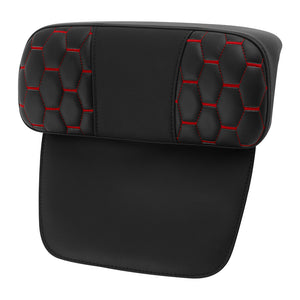 C.C. RIDER Razor Chopped Pack Trunk Backrest Passenger Backrest Pad For Harley Touring CVO Road Glide Electra Glide Road King, 1997-2013