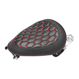 C.C.Rider Dyna Solo Spring Seat Chopper Style Motorcycle Seat Honeycomb For FXD / FXDWG Dyna Models Switchback Super Glide, 2007-2017