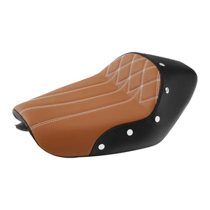 C.C. RIDER Sportster Seat Solo Seat Studs Design For Sportster Iron 883 Iron1200 XL883 XL1200 Studs Design, 2010-2023