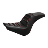 C.C. RIDER Softail Step Up Seat 2 up Seat For Softail Standard Street Bob FXBB Standard FXST, 2018-2025