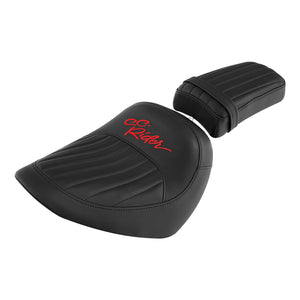 C.C. RIDER Softail Seat Driver And Passenger Seat 2 Up Seat For Street Bob Softail Standard FXBB FXST Custom Motorcyle Seat 2018-2024