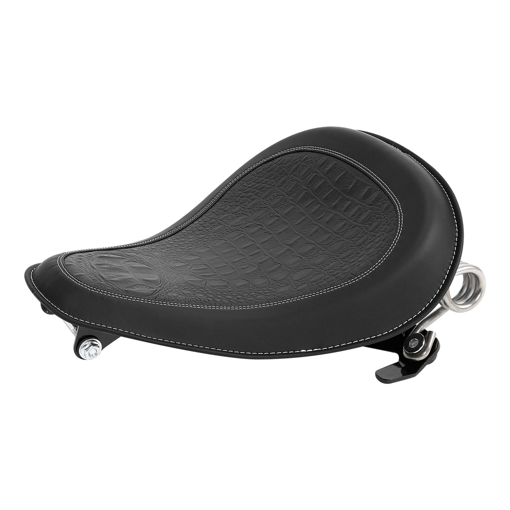 C.C. RIDER Sportster Seat Solo Spring Seat Torsion Type Motorcycle Solo Seat Iron 883 Iron 1200 Bobber Seat Chopper Seat 2004-2024