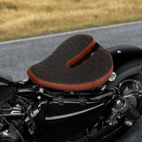 C.C. RIDER Noseless Sportster Seat Solo Spring Seat Torsion Type Motorcycle Solo Seat Iron 883 Iron 1200 Bobber Seat Chopper Seat 2004-2023