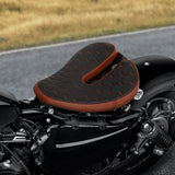 C.C. RIDER Noseless Sportster Seat Solo Spring Seat Torsion Type Motorcycle Solo Seat Iron 883 Iron 1200 Bobber Seat Chopper Seat 2004-2024