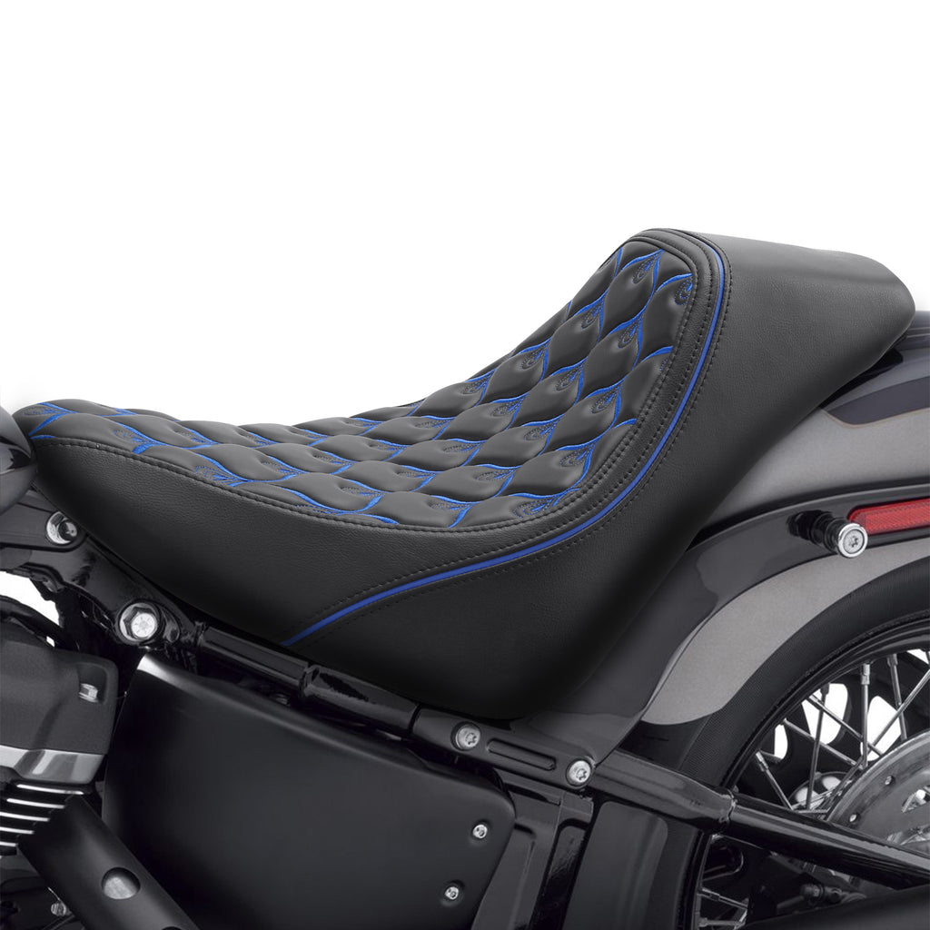 C.C. RIDER Softail Seat Solo Seat Driver Seat Rider Seat For Street Bob Sofatil Slim Deluxe, 2018-2024