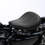 C.C. RIDER Sportster Seat Solo Spring Seat Torsion Type Motorcycle Solo Seat Iron 883 Iron 1200 Bobber Seat Chopper Seat 2004-2023