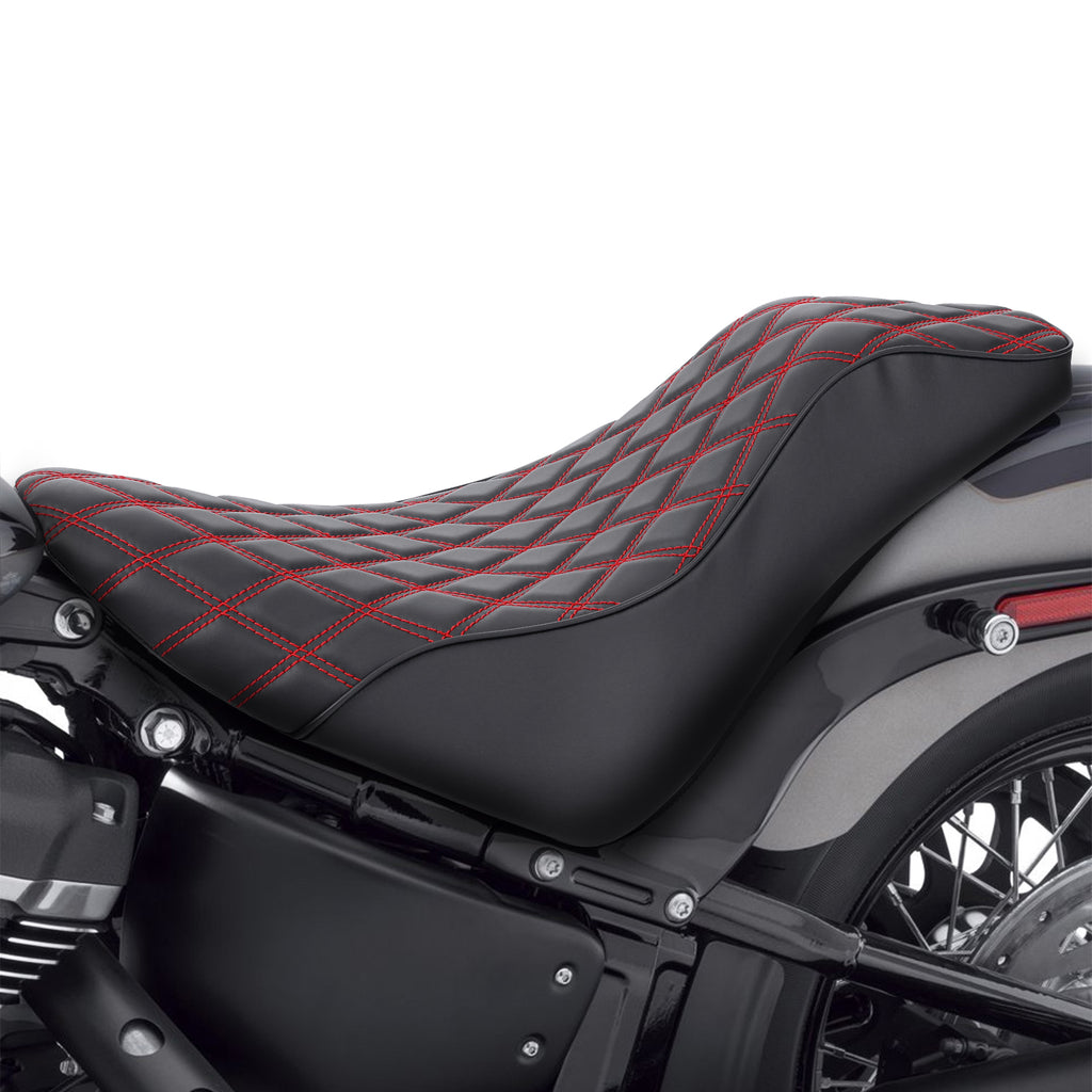 C.C. RIDER Softail Seat Solo Seat Driver Seat Rider Seat For Street Bob Sofatil Slim Deluxe, 2018-2024