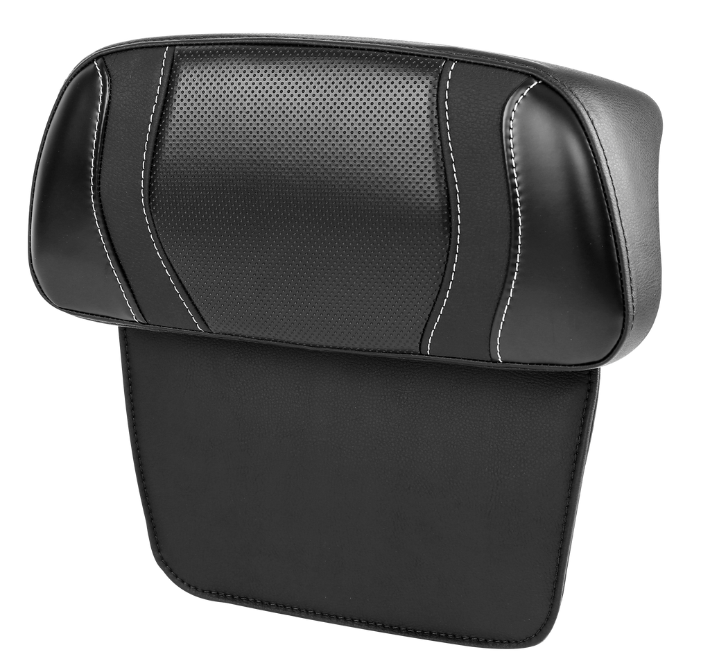 C.C. RIDER Razor Chopped Pack Trunk Backrest Passenger Backrest Pad For Harley Touring CVO Road Glide Electra Glide Road King, 2014-2025