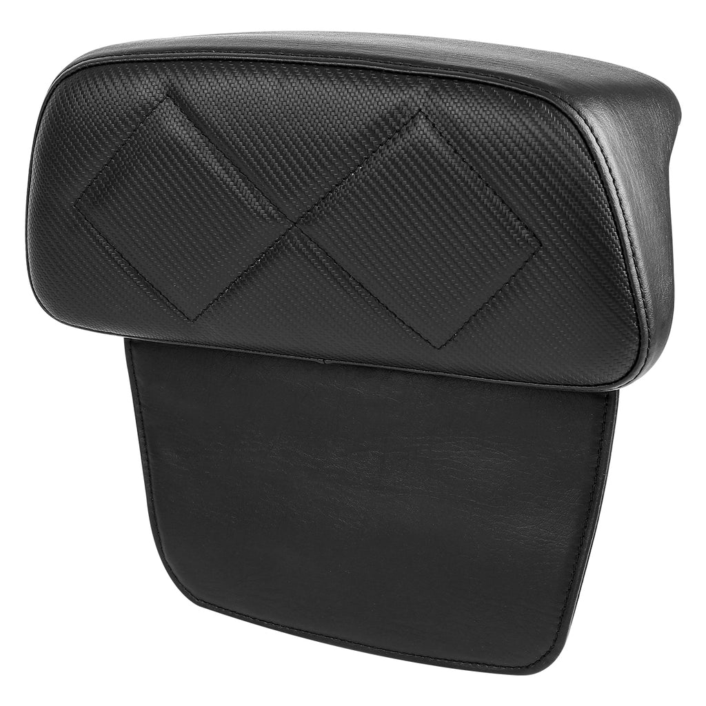C.C. RIDER Razor Chopped Pack Trunk Backrest Passenger Backrest Pad For Harley Touring CVO Road Glide Street Glide Road King, 2014-2025