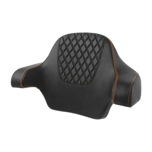 C.C. RIDER King Passenger Backrest King Touring Pack Trunk Backrest For Touring Road Glide Electra Glide Street Glide Road King, 2014-2025