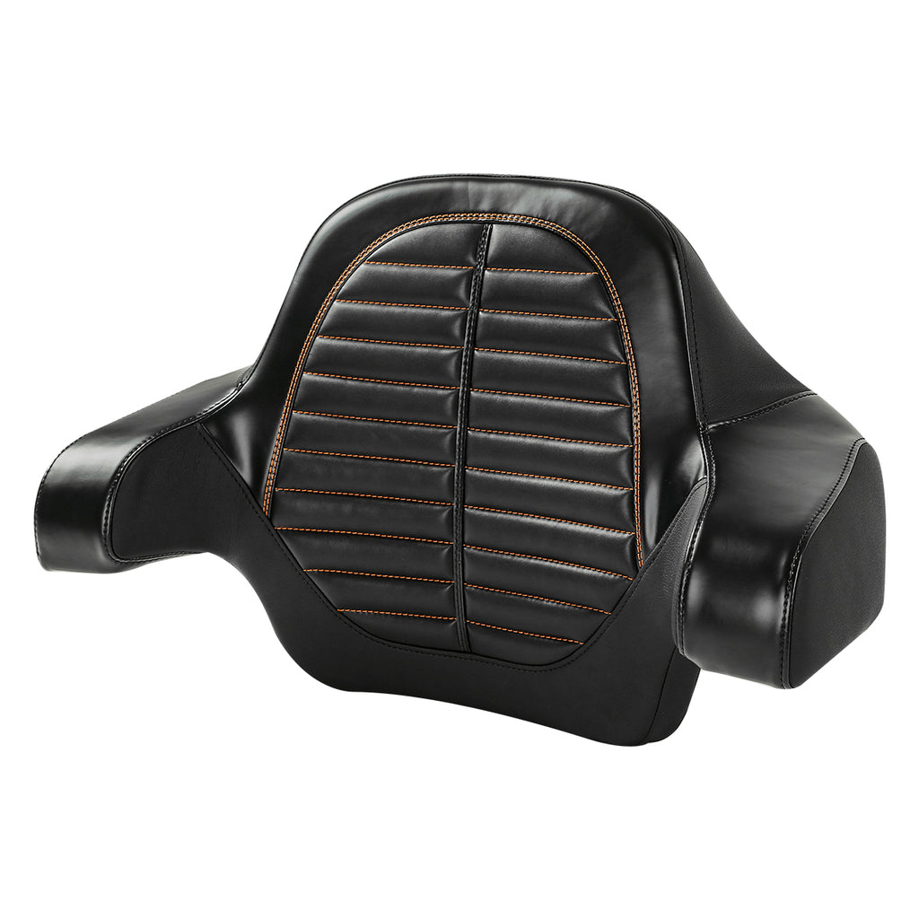C.C. RIDER King Passenger Backrest King Touring Pack Trunk Backrest For Touring Road Glide Electra Glide Street Glide Road King, 2014-2025