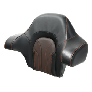 C.C. RIDER King Passenger Backrest King Touring Pack Trunk Backrest For Touring Road Glide Electra Glide Street Glide Road King, 2014-2025