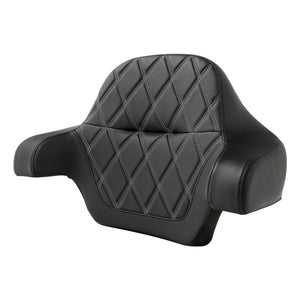 C.C. RIDER King Passenger Backrest King Touring Pack Trunk Backrest For Touring Road Glide Electra Glide Street Glide Road King, 2014-2025