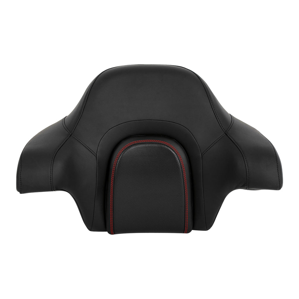 C.C. RIDER King Passenger Backrest King Touring Pack Trunk Backrest Boosted For Touring Road Glide Electra Glide Street Glide Road King, 2014-2025