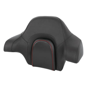 C.C. RIDER King Passenger Backrest King Touring Pack Trunk Backrest Boosted For Touring Road Glide Electra Glide Street Glide Road King, 2014-2025