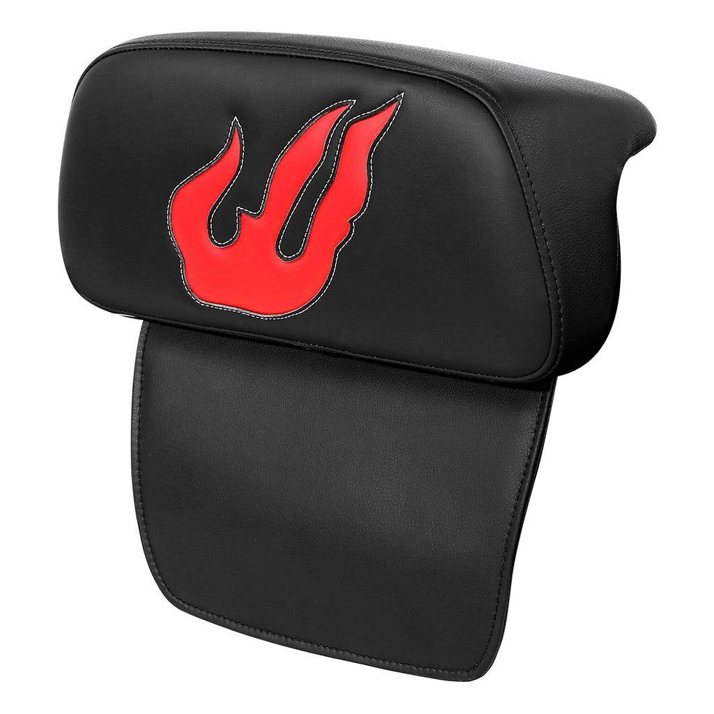 C.C. RIDER Razor Chopped Pack Trunk Backrest Passenger Backrest Pad For Harley Touring CVO Road Glide Electra Glide Road King, 2014-2025