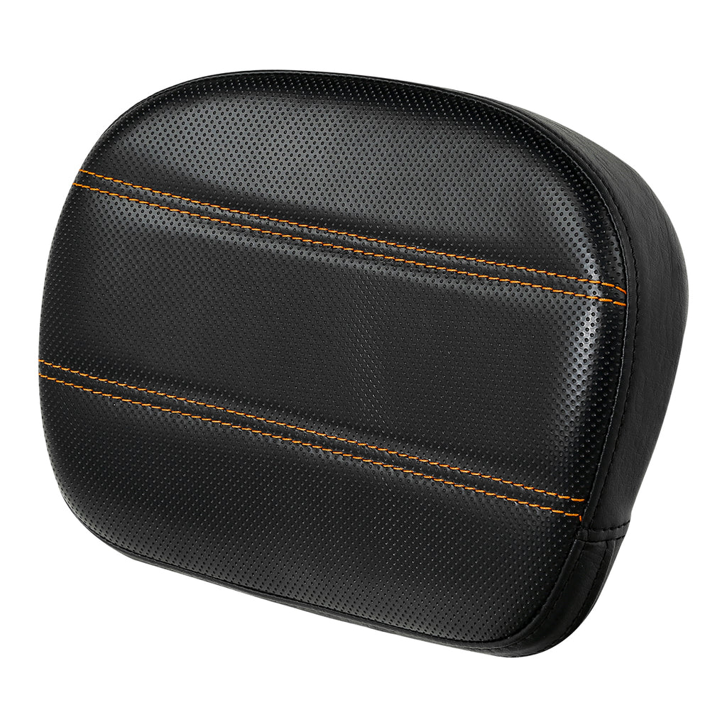 C.C. RIDER Touring Seat Two Piece 2 Up Seat Low Profile Driver Passenger Seat With Backrest For Road Glide Street Glide Road King, 2009-2023