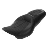 C.C. RIDER Touring Seat 2 up Seat Driver Passenger Seat Custom Motorcycle Seat For Harley Touring Street Glide Road Glide Electra Glide, 2008-2023