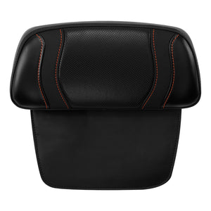 C.C. RIDER Razor Chopped Pack Trunk Backrest Passenger Backrest Pad For Harley Touring CVO Road Glide Street Glide Road King, 2014-2025