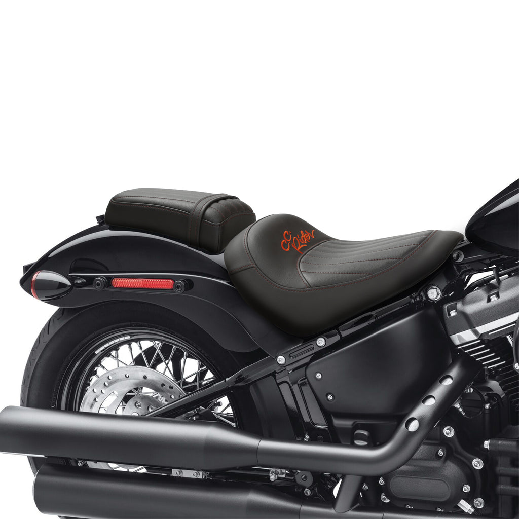 C.C. RIDER Softail Seat Driver And Passenger Seat 2 Up Seat For Street Bob Softail Standard FXBB FXST Custom Motorcyle Seat 2018-2024