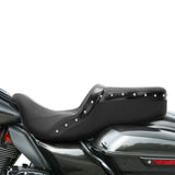 C.C. RIDER Touring Seat 2 Up Seat  Driver Passenger Seat For Harley CVO Road Glide Electra Glide Street Glide Road King, 2009-2024