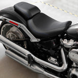 C.C.RIDER Softail Passenger And Driver Seat Deep Bucket Design Two Piece Seat For Harley Fatboy 114 FLFB FLFBS, 2018-2025