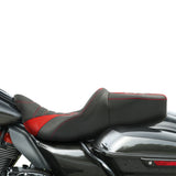 Gel Seat C.C. RIDER Touring Driver Passenger Seat For Harley CVO Road Glide Electra Glide Street Glide Road King, 2009-2024