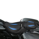 Gel Seat C.C. RIDER Touring Seat Low Profile Driver Passenger Seat For Road Glide Street Glide Road King, 2009-2023