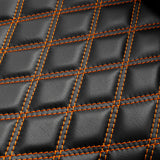 C.C. RIDER Touring Seat Driver Passenger Seat 2 Up Seat Lattice Stitch For FL Touring Road King Electra Glide Road Glide, 2009-2023