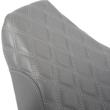 C.C. RIDER Softail Step Up Seat 2 up Seat Seat Lattice Stitching For Softail Standard Street Bob FXBB Standard FXST, 2018-2023
