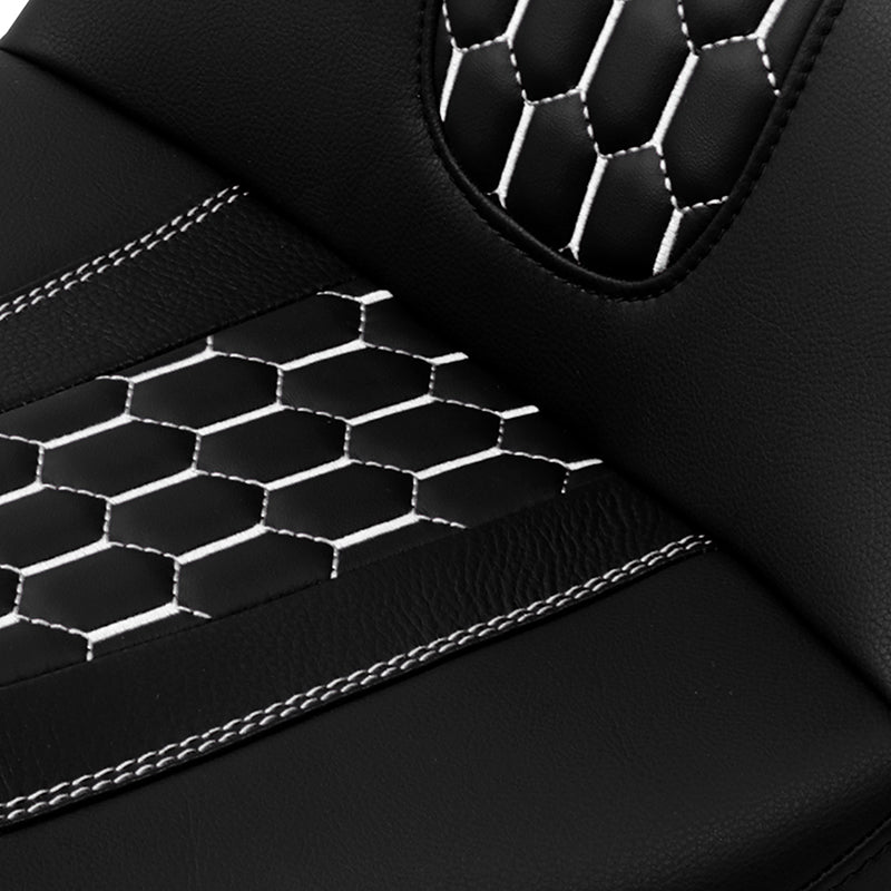 C.C. RIDER Touring Seat Driver Passenger Seat 2 Up Seat For FL Touring Road King Electra Glide Road Glide, 2009-2023