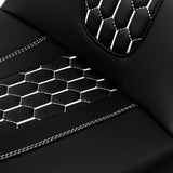 C.C. RIDER Touring Seat Driver Passenger Seat 2 Up Seat For FL Touring Road King Electra Glide Road Glide, 2009-2023