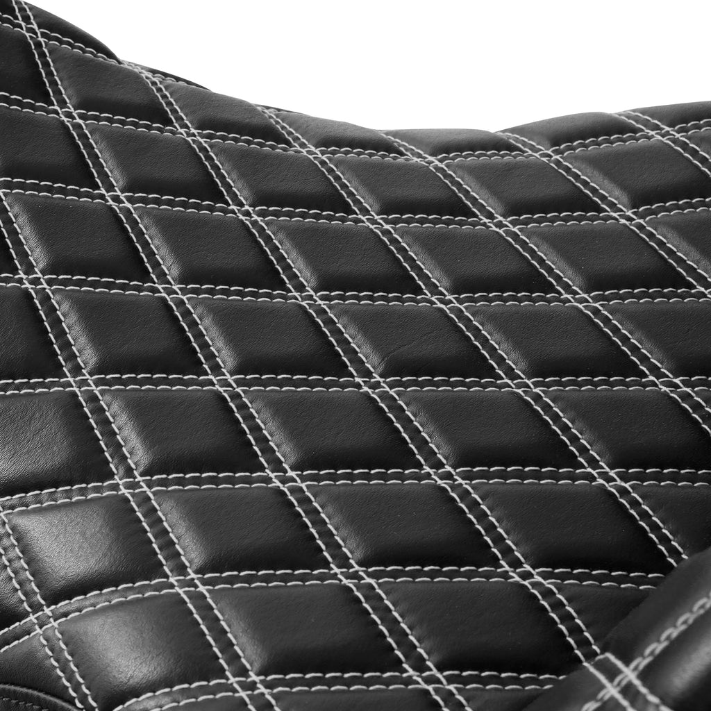 C.C. RIDER Touring Seat Driver Passenger Seat 2 Up Seat For FL Touring Road King Electra Glide Road Glide, 2009-2023