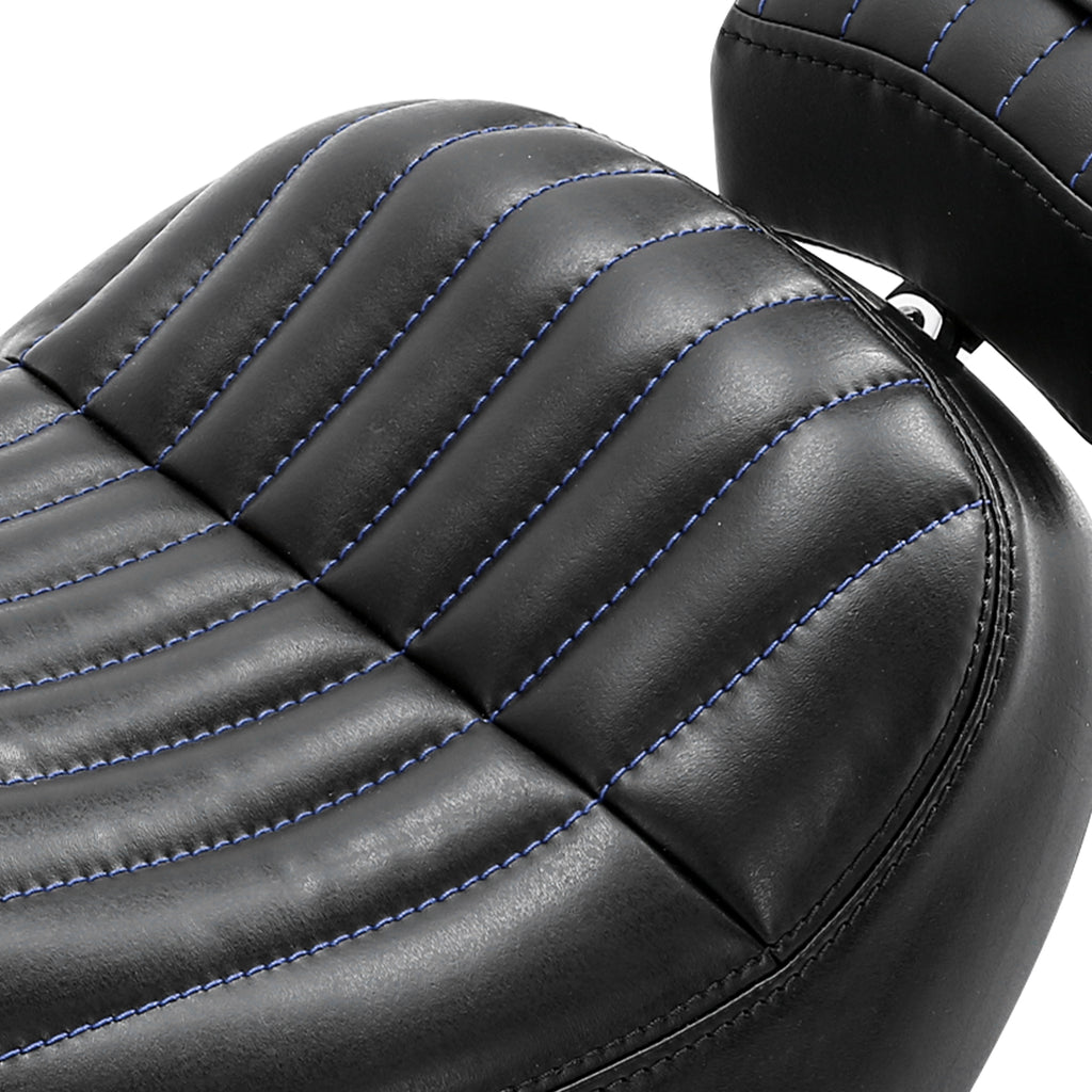 C.C. RIDER Softail Seat Driver And Passenger Seat 2 Up Seat For Street Bob Softail Standard FXBB FXST 2018-2024
